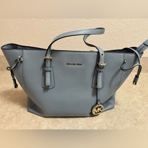 Michael Kors Blue Tote Bag